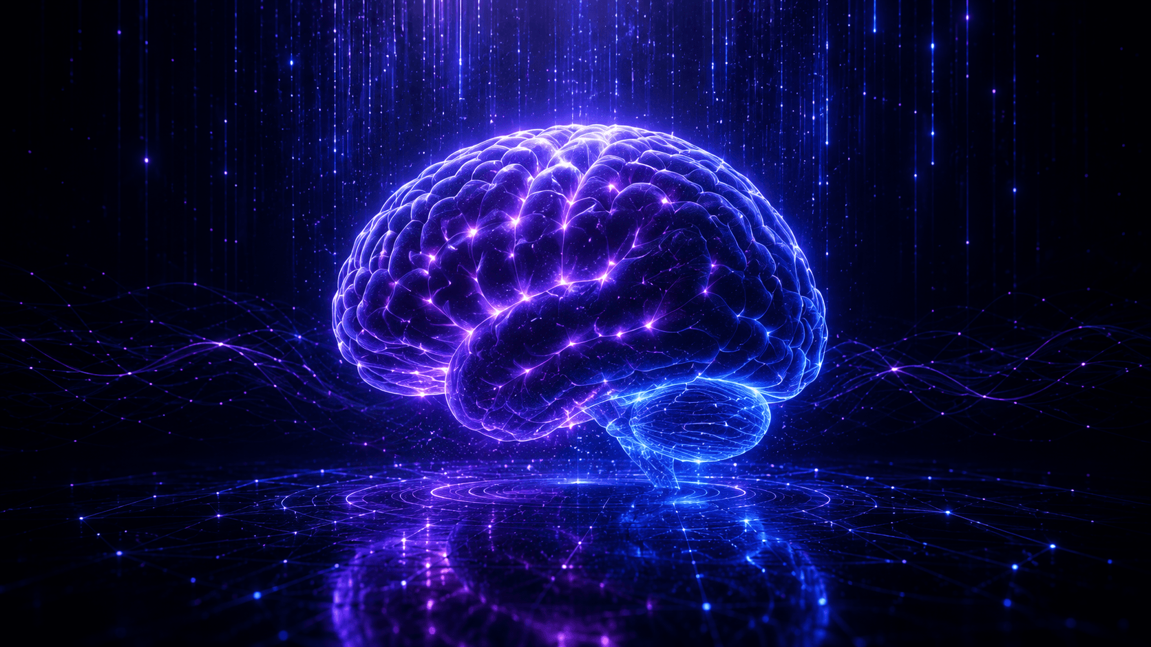 A glowing mind